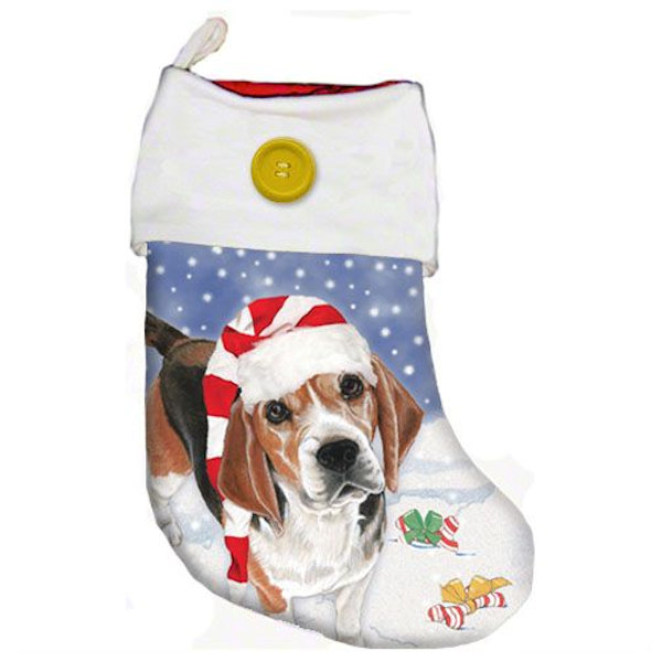 Christmas Stocking I Love My Beagle 