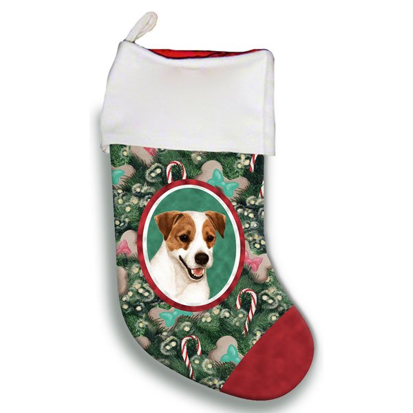 Jack Russell Terrier Christmas Stocking - Furrypartners